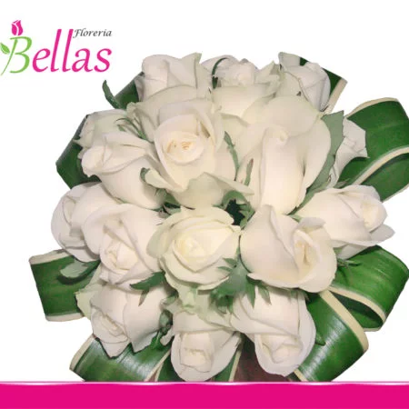 Ramo de novia con rosas (BQ-03)