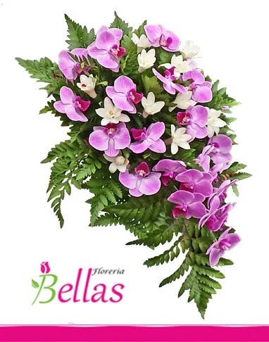 Bouquet con orquideas