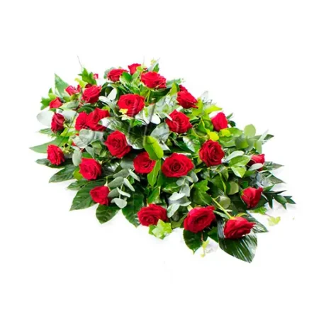 Lágrima Fúnebre de piso con rosas (LF-05)