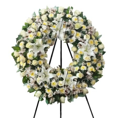 corona-funebre-30, arreglos florales para difuntos