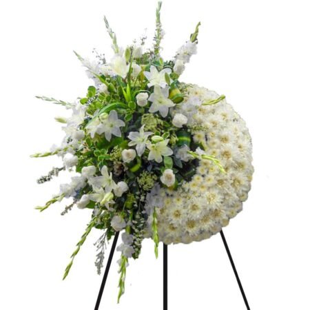 corona-funebre-32, arreglos florales para difuntos